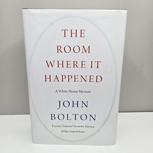 ❤️2/$20 ❤️The‎ Room Where It Happened By John Bolton Hardcover
